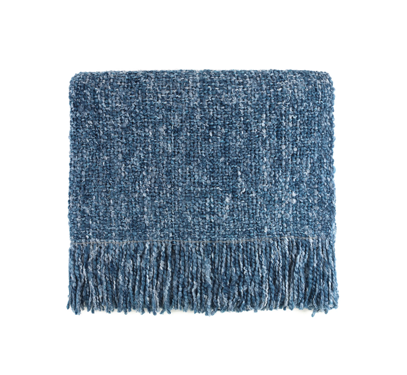 Bedford Collections Campbell Throw Blanket Malibu