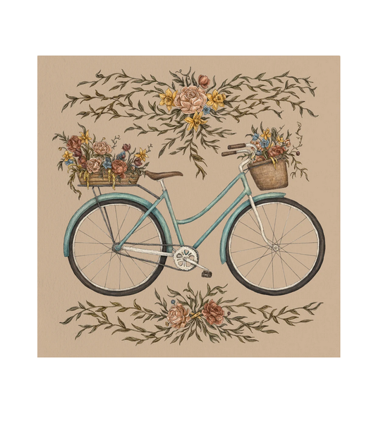 Bicycle with Flowers