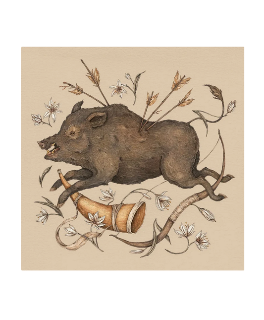 Boar Hunt Print
