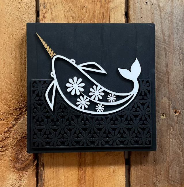 Narwhal Wall piece