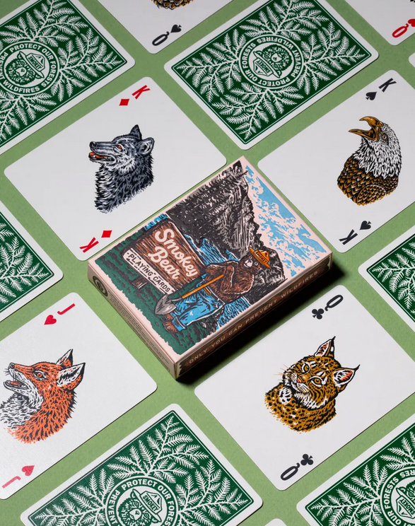 Smokey Bear Playing Cards