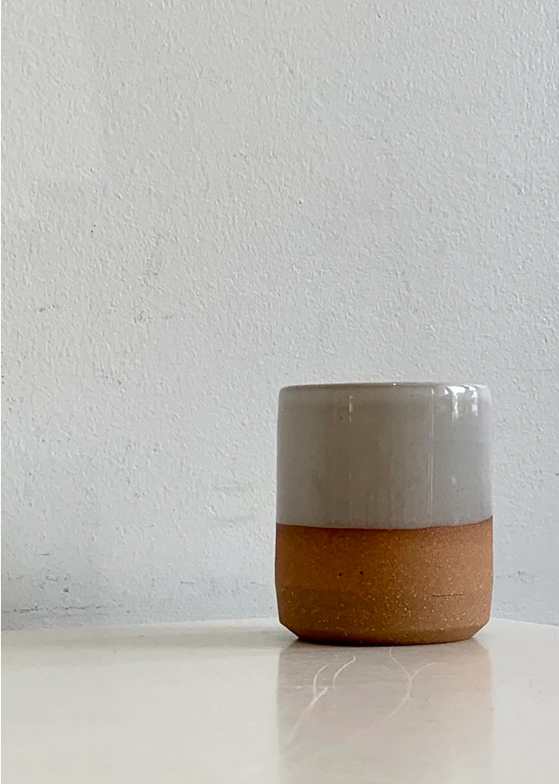Ceramic Tiny Planter Vase | White