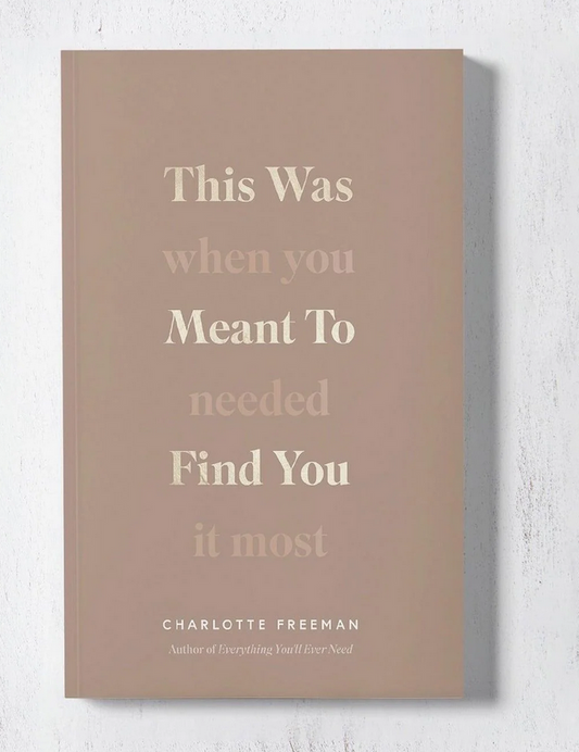 This Was Meant To Find You Book