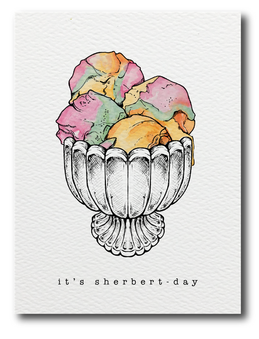 Sherbert-Day Card