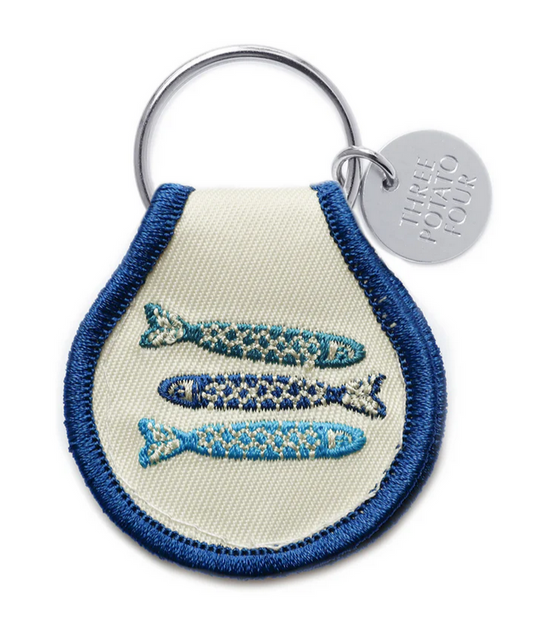Patch Keychain - Tinned Fish