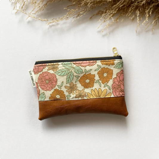 Vintage Floral Coin Purse