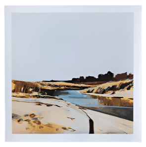 Crescent Beach Natural Print