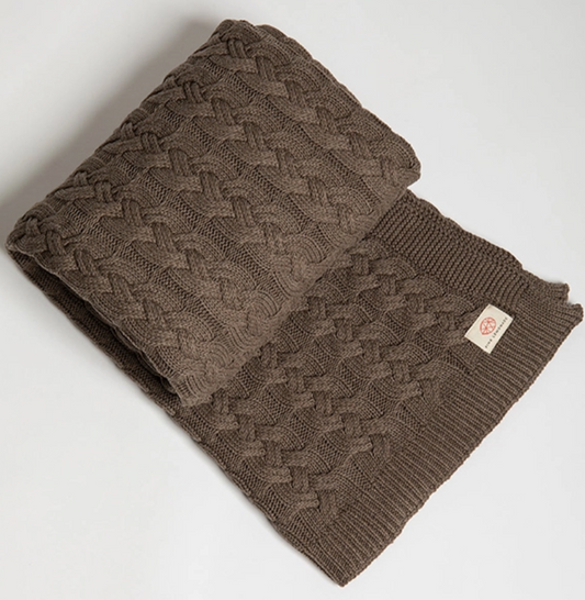 Cotton Throw | Brown