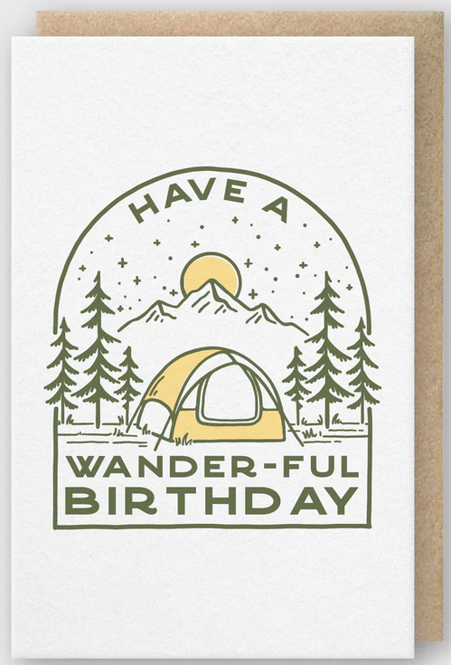 Have A Wander-Ful Birthday Card