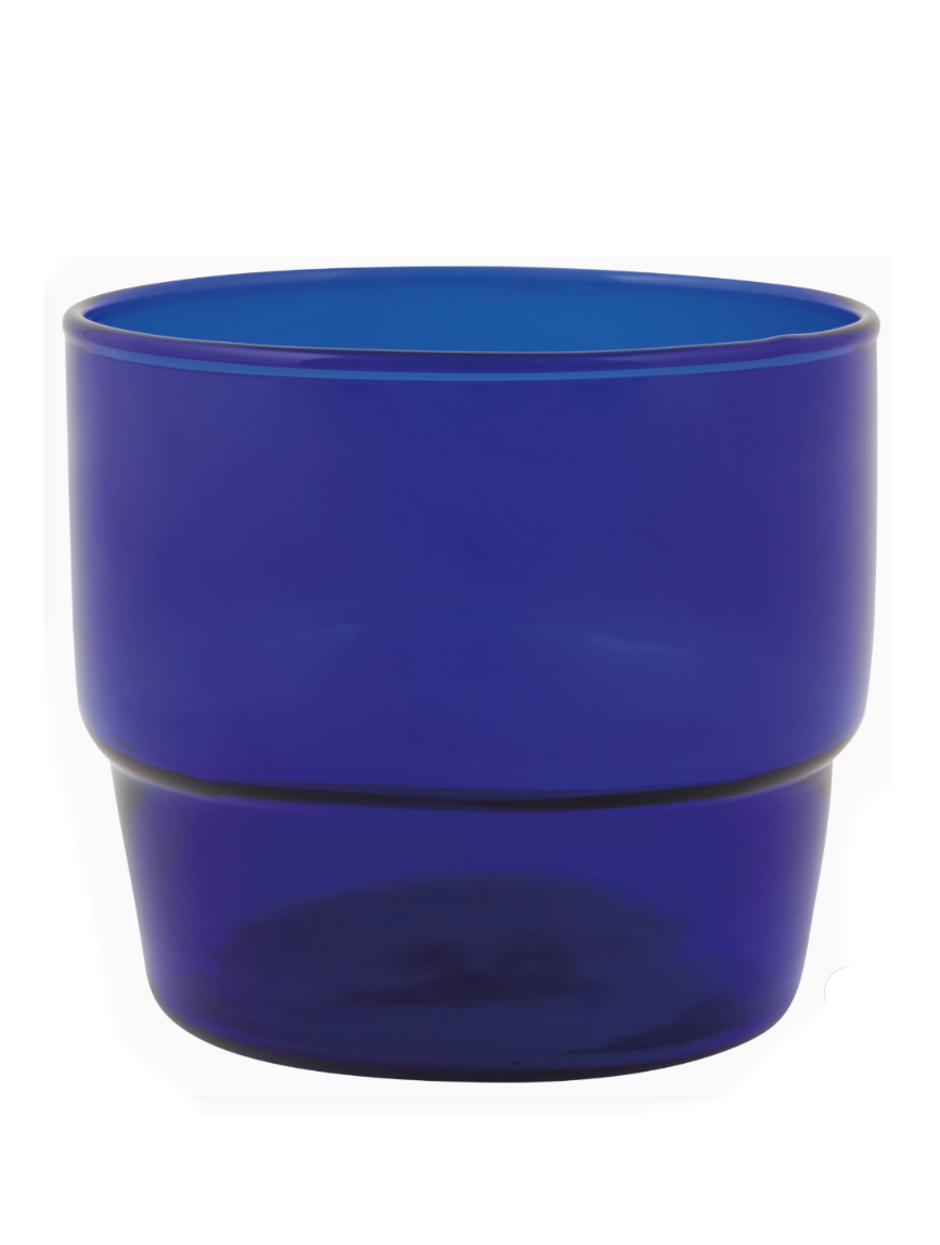 Stackable Juice Glass | Blue