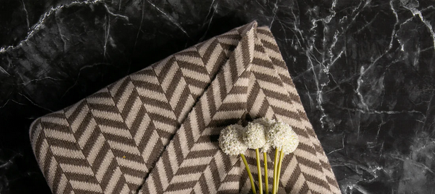 Zima Blanket | Brown & Sand