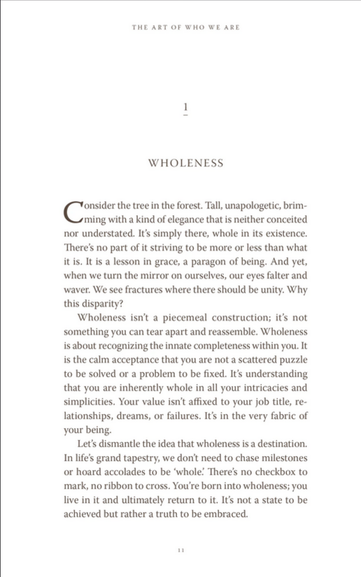 The Art of Who We Are Book