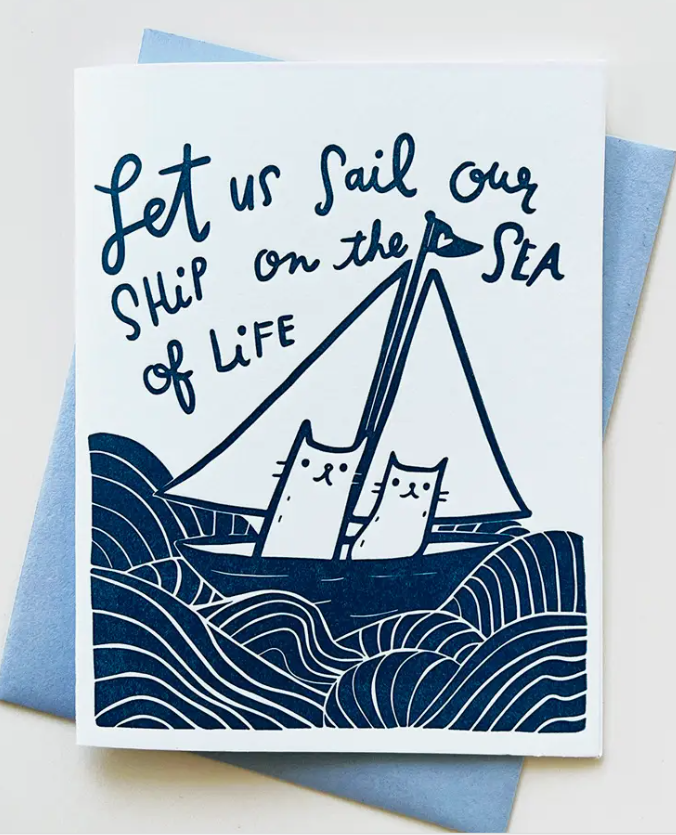 Sail our Ship Card