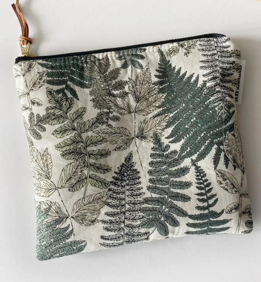 Zipped Pouch | Botanical