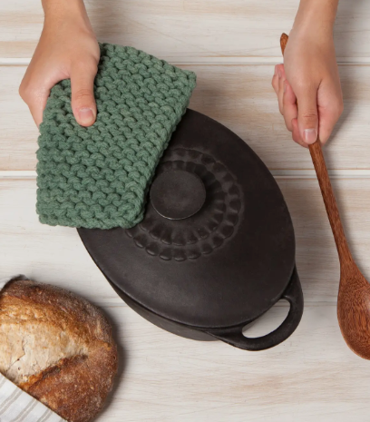 Potholder | Jade Green