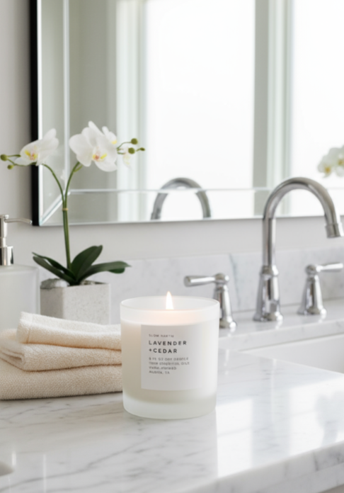 Lavender + Cedar Candle