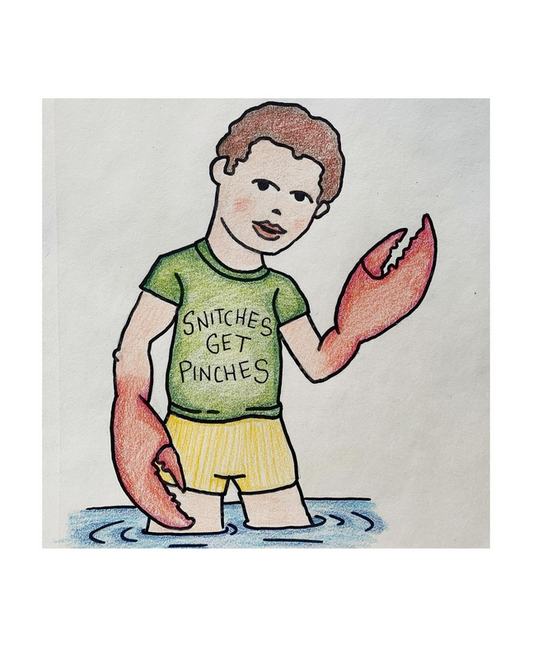Lobster Boy Print