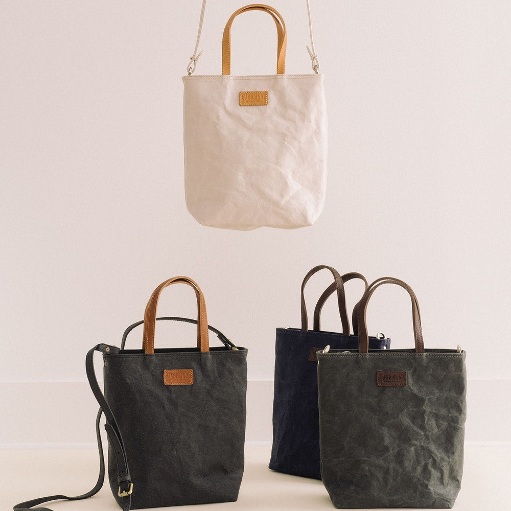 Handbag made from washable paper by Uashama