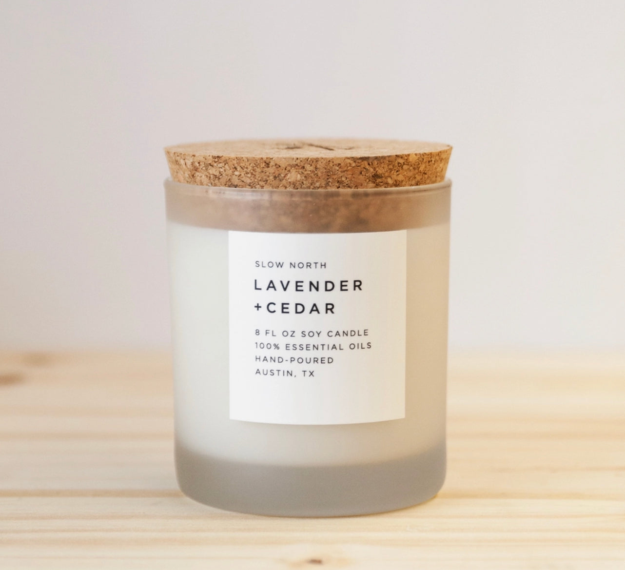 Lavender + Cedar Candle