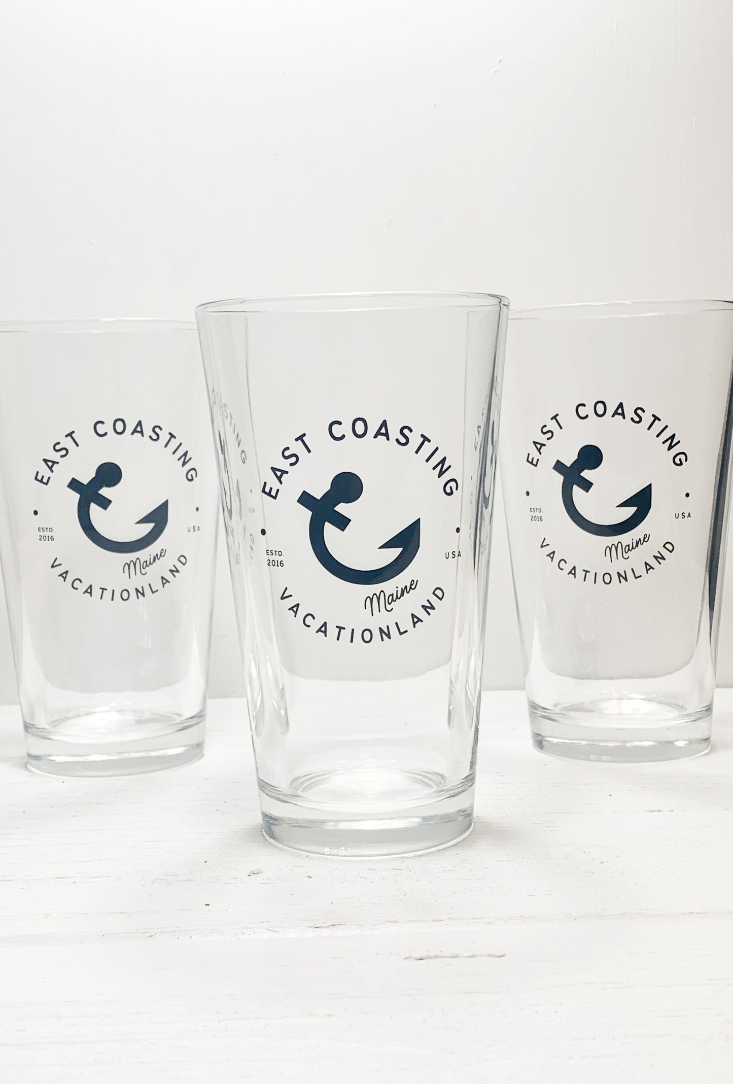 East Coasting Pint Glass by Minka