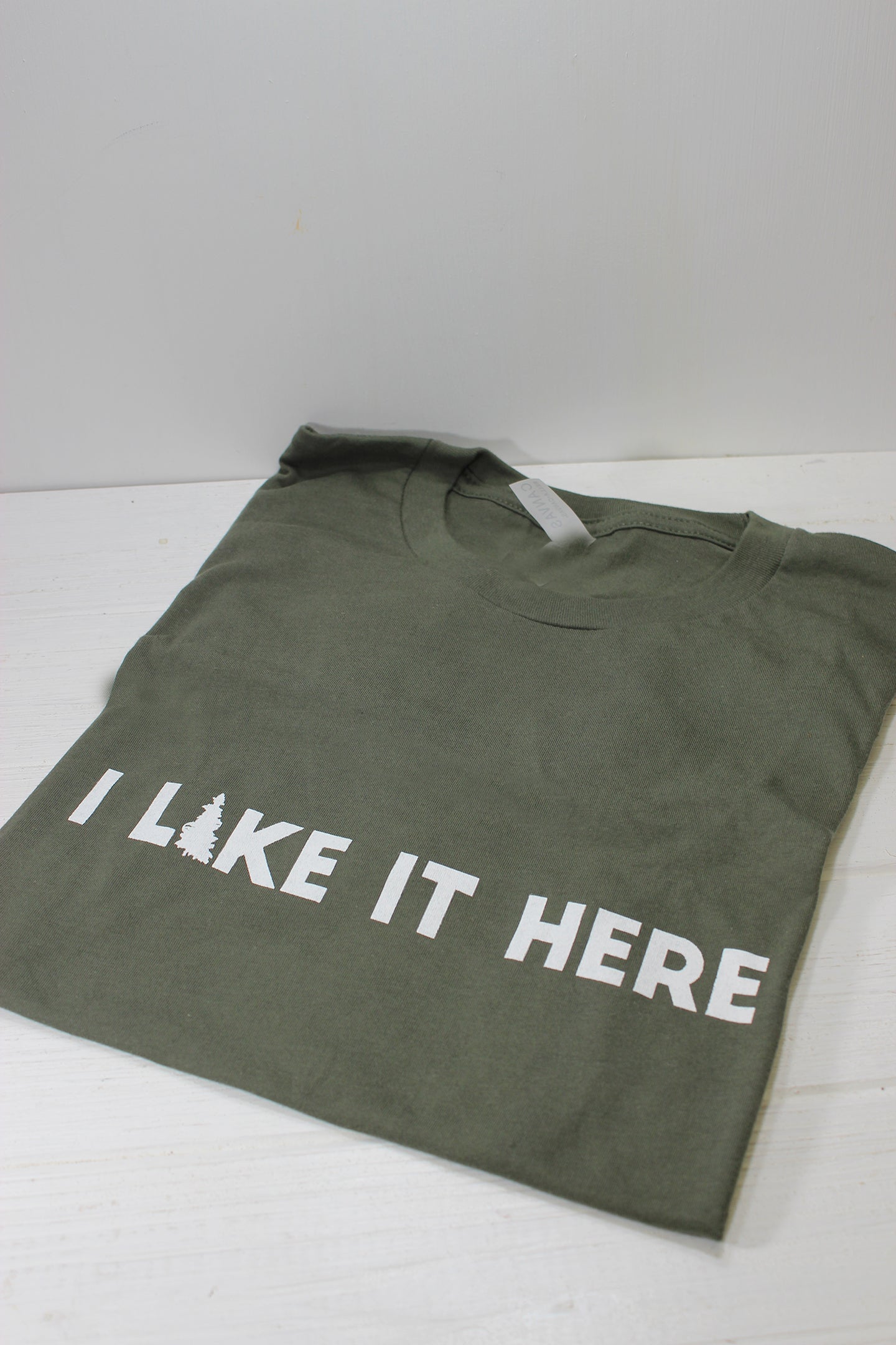 I Like It Here T-Shirt Green