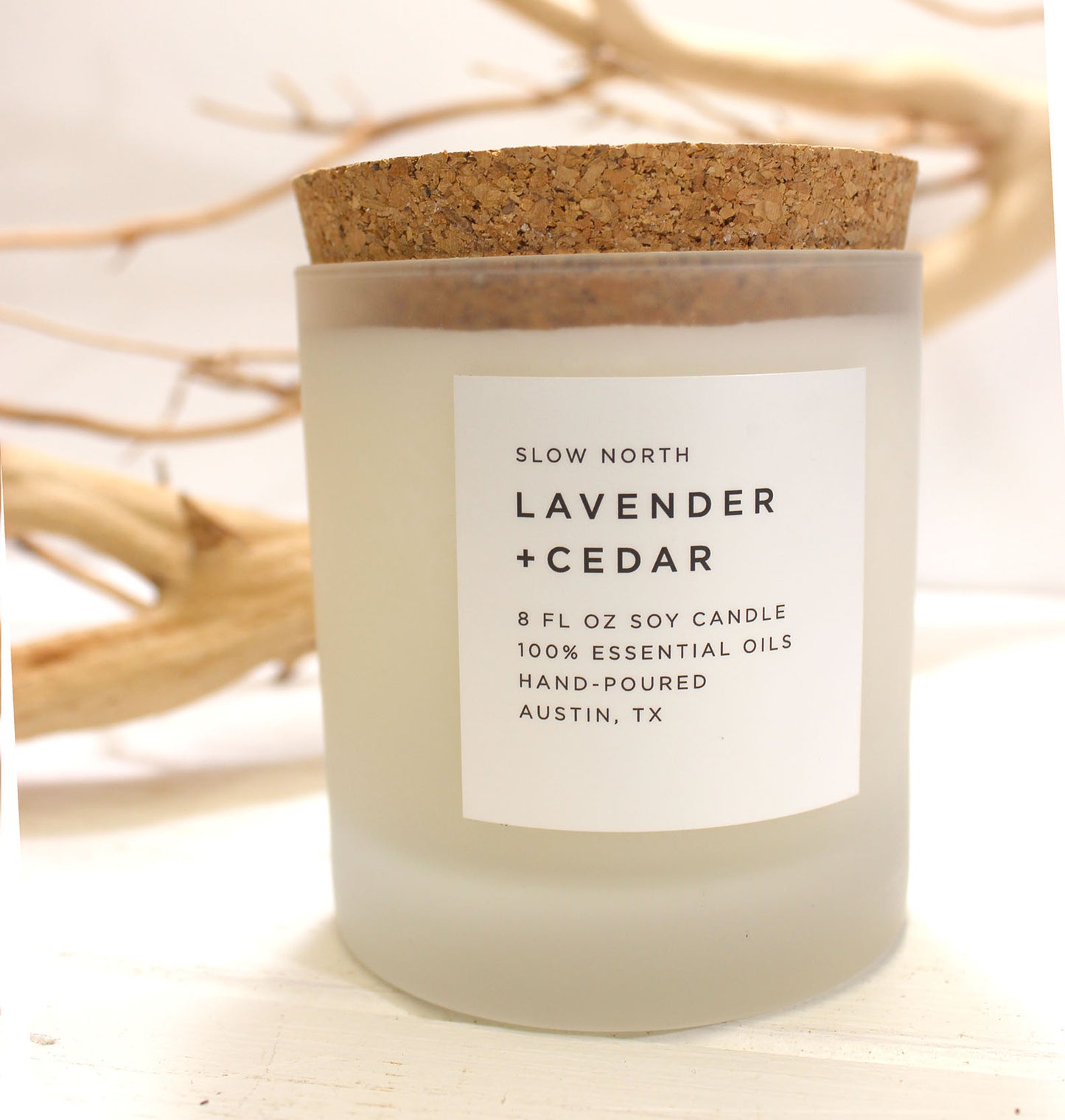 Lavender + Cedar Candle