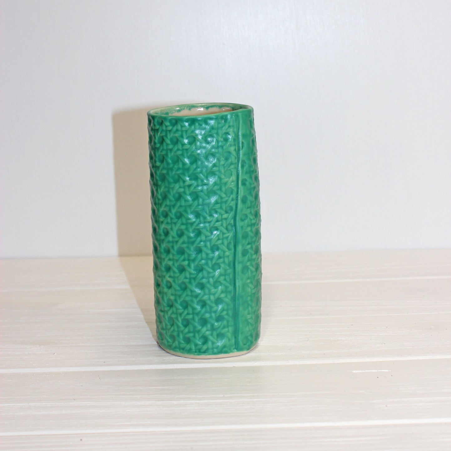 Minka Cane Vessels | Teal