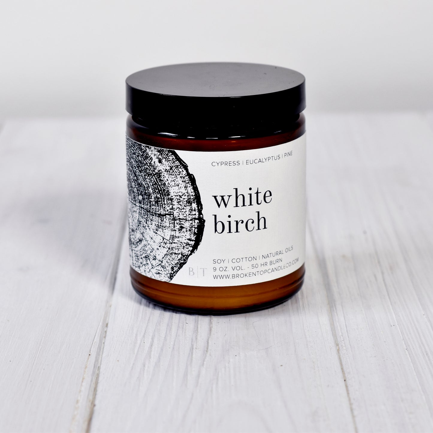 White Birch Candle by Broken Top Candle Co Co