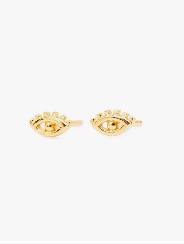 Evil Eye Stud Earrings
