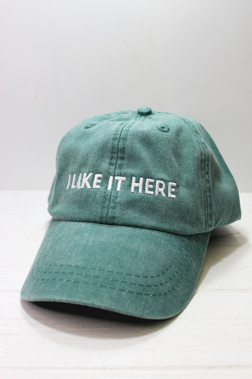 I Like It Here Cap by Minka