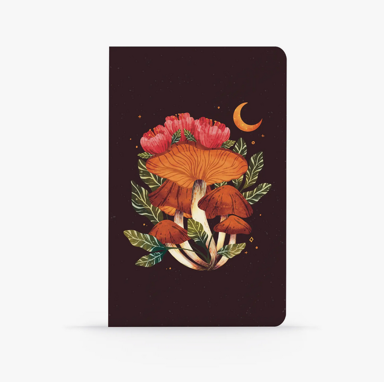 mushroom layflat notebook