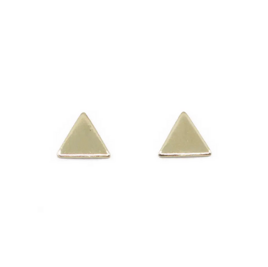 Triangle Stud Earrings