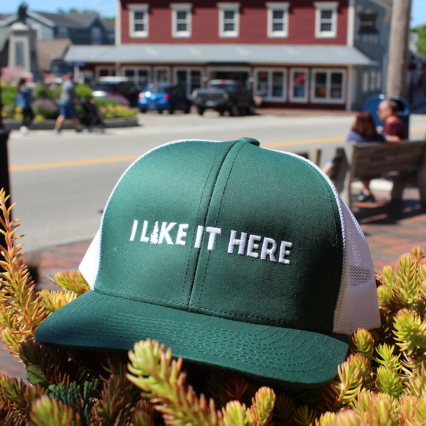 I Like It Here Trucker Hat