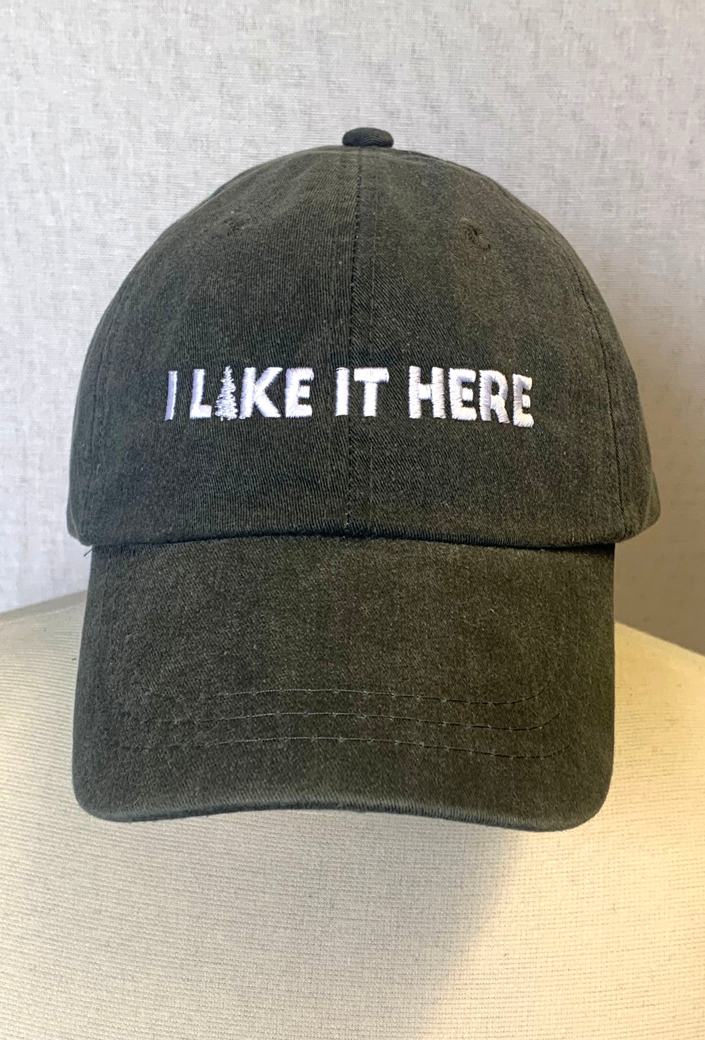 I Like it Here Cap | Drk Gray