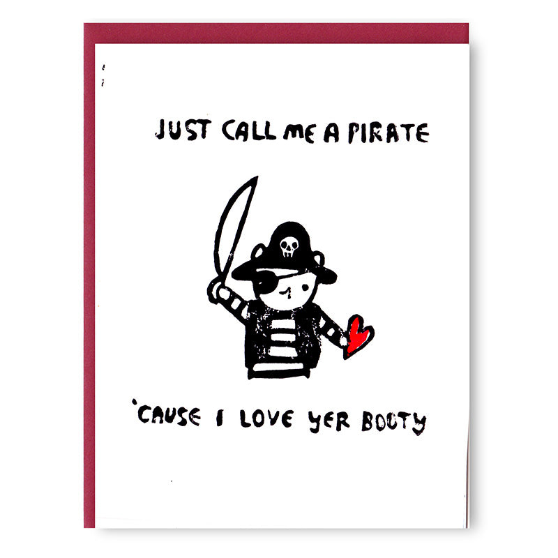 Pirate Booty Card