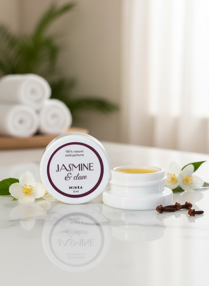 Solid Perfume | Jasmin + Clove
