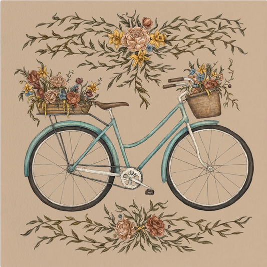 Bicycle with Flowers