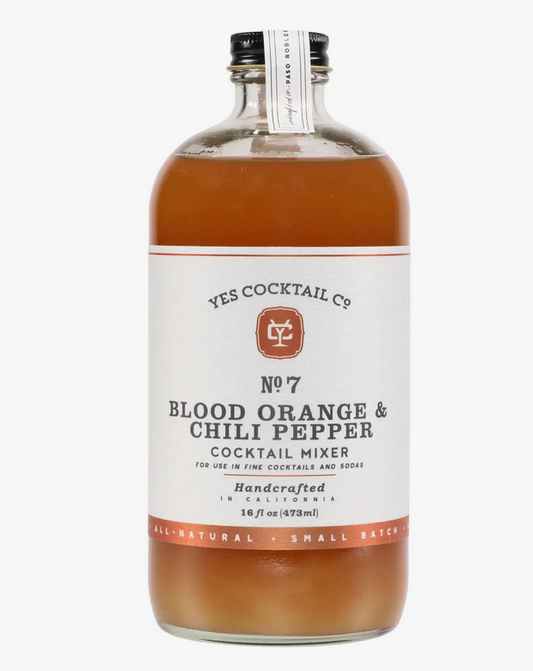 Blood Orange & Chili Pepper Cocktail Mixer