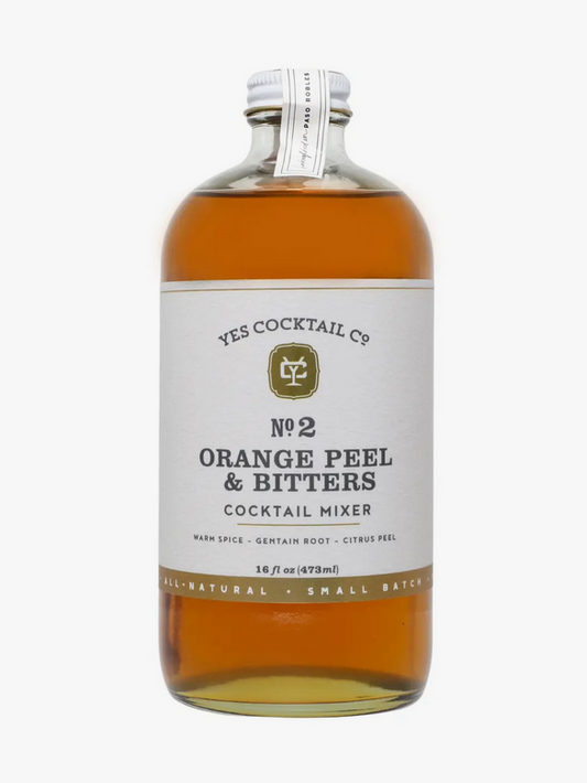 Orange Peel + Bitters Mixer