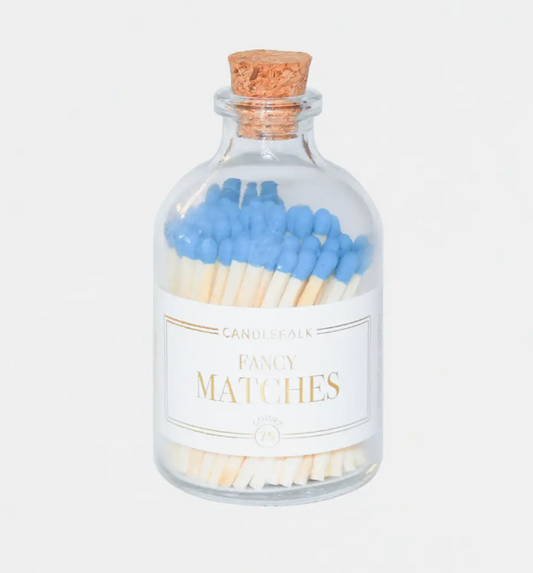 Turquoise Apothecary Matches