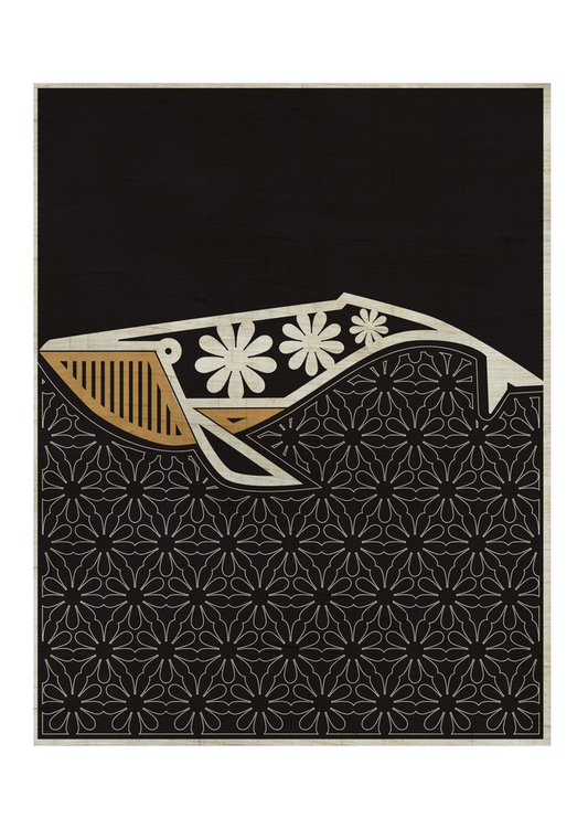 Whale Print