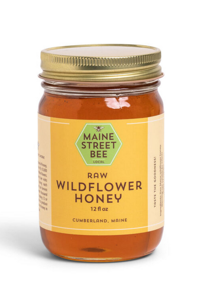 12oz Maine Wildflower Honey Favor