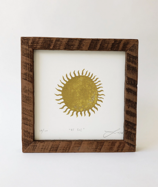 Reclaimed Wood Double Frame 8X8