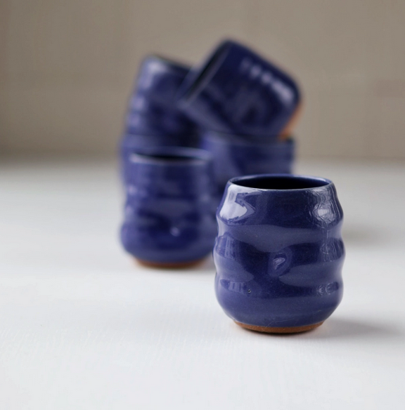 Lil Sippers | Ceramic cups Blue