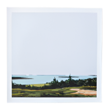 Flying Mountain Green & Blue