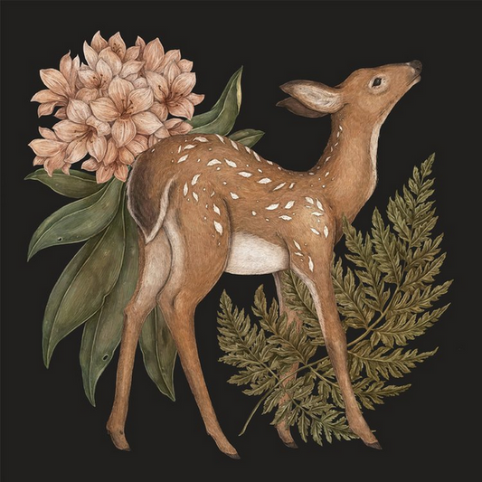 Deer Fern Print
