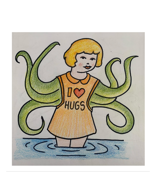 I Love Hugs Print