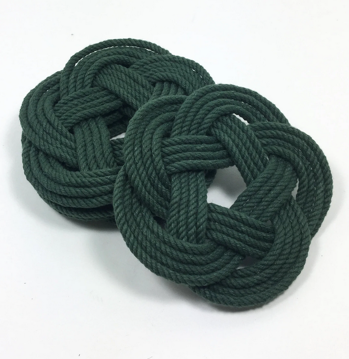 Sailor Knot Coasters | Forest