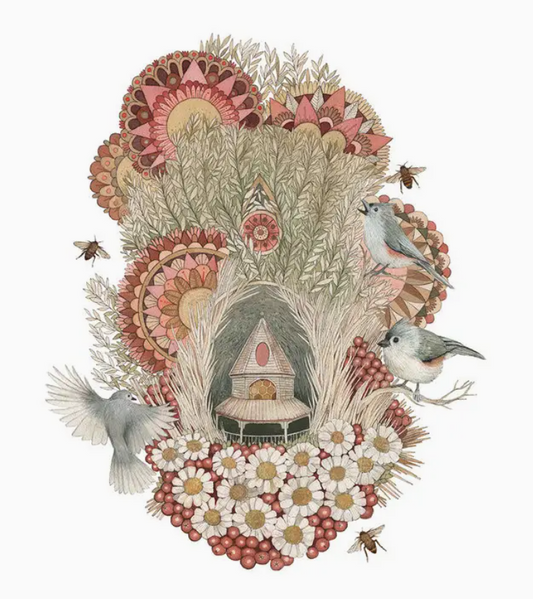 The Bees(and Birds) Print