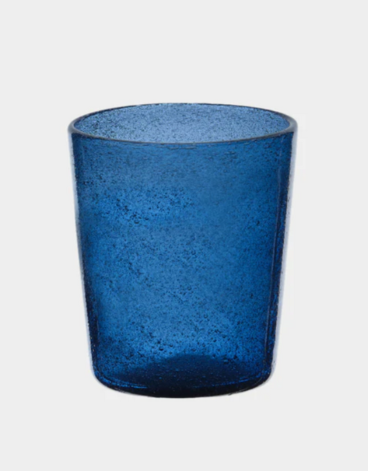 Double Old Fashion Glass | Blue
